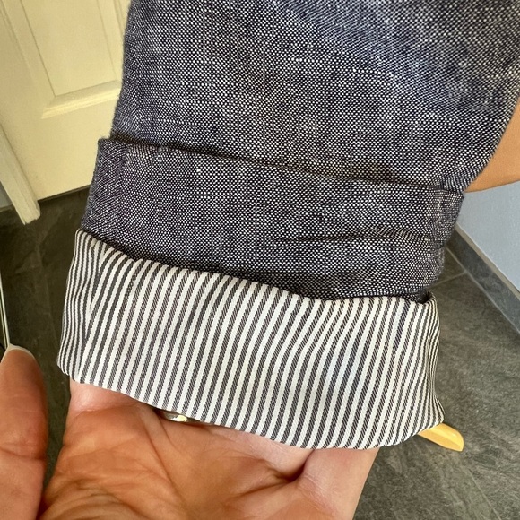 Gap Linen Cotton Blend Preppy Blazer - Picture 7 of 10